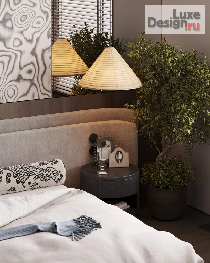 Дизайн интерьера двухкомнатной квартиры "Дизайн интерьера спальни" (фото 3)