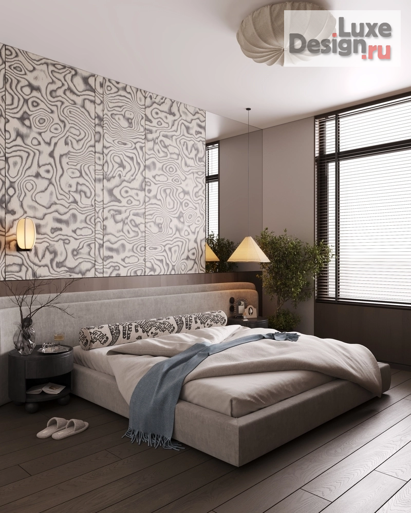 Дизайн интерьера двухкомнатной квартиры "Дизайн интерьера спальни" (фото 1)