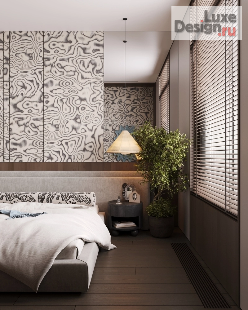 Дизайн интерьера двухкомнатной квартиры "Дизайн интерьера спальни" (фото 5)