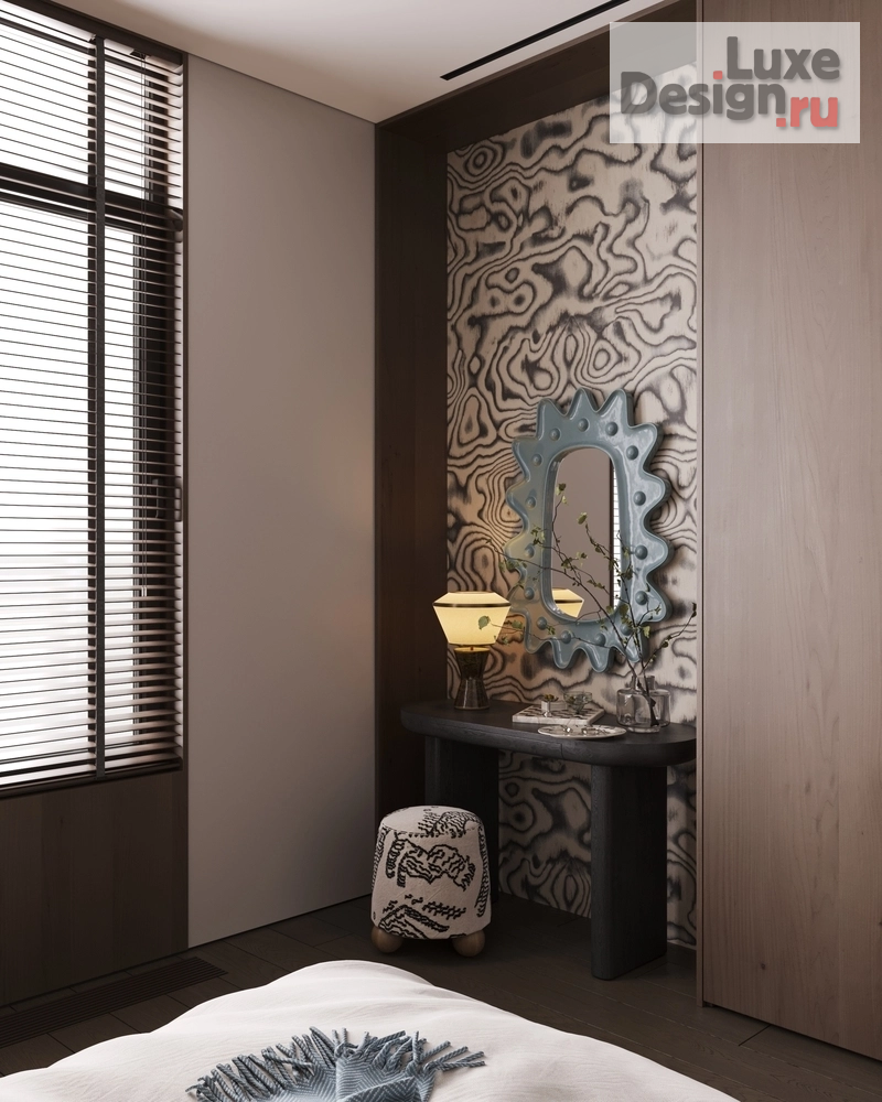 Дизайн интерьера двухкомнатной квартиры "Дизайн интерьера спальни" (фото 6)