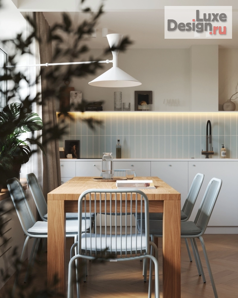 Дизайн интерьера трехкомнатной квартиры "Квартира на Таганской" (фото 5)