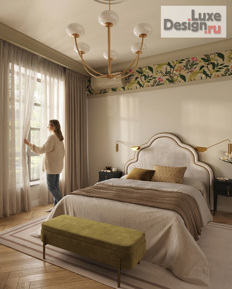 Дизайн интерьера спальни "Спальня для молодой девушки " (фото 6)