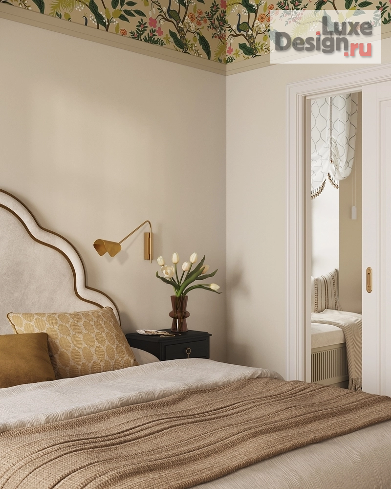 Дизайн интерьера спальни "Спальня для молодой девушки " (фото 7)