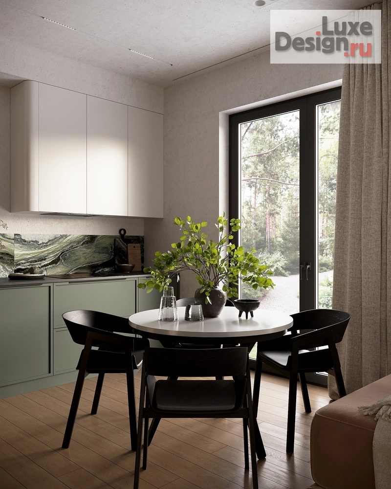 Дизайн интерьера загородного дома "проект кухни-гостиной " (фото 9) от дизайнера Назари Диана Рашидовна Дизайн интерьера загородного дома "проект кухни-гостиной " (фото 9)