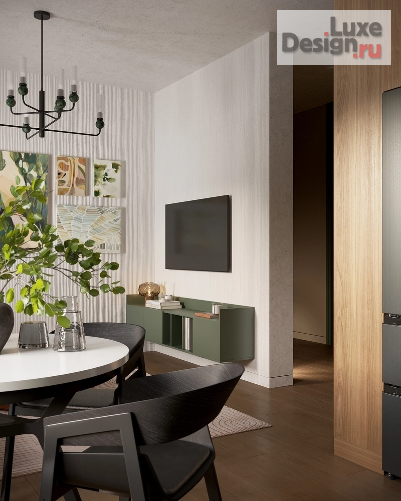 Дизайн интерьера загородного дома "проект кухни-гостиной " (фото 2) от дизайнера Назари Диана Рашидовна Дизайн интерьера загородного дома "проект кухни-гостиной " (фото 2)