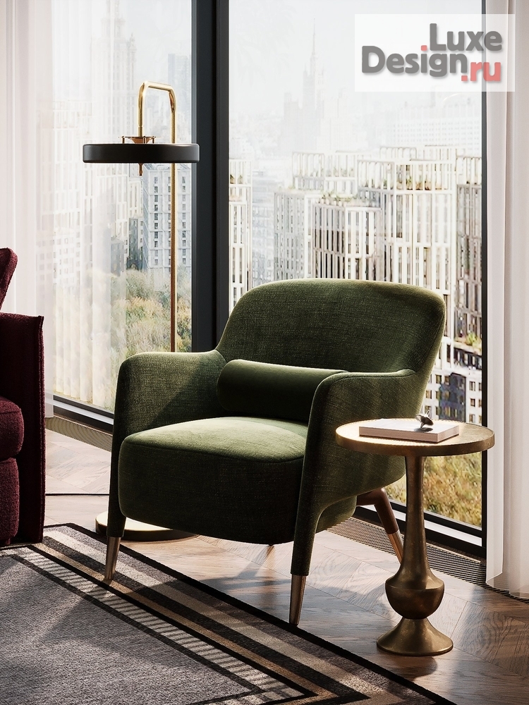 Дизайн интерьера трехкомнатной квартиры "Баланс вне времени" (фото 18)