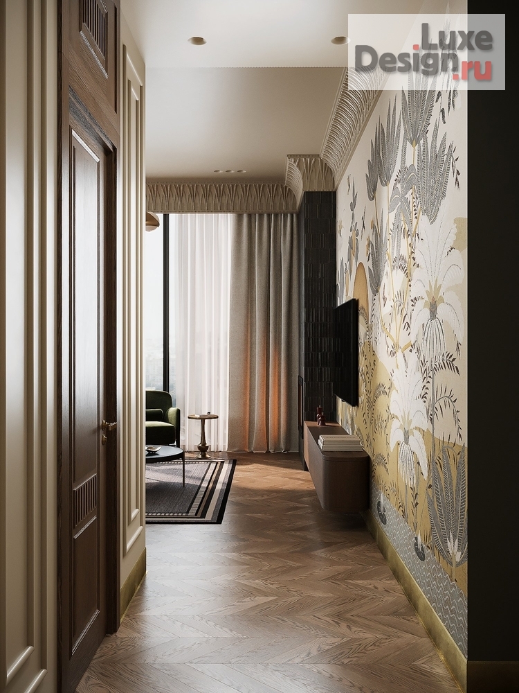 Дизайн интерьера трехкомнатной квартиры "Баланс вне времени" (фото 15)