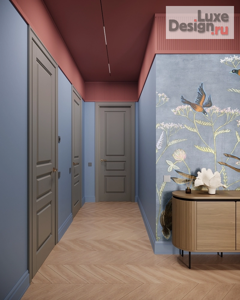 Дизайн интерьера двухкомнатной квартиры "Русский авангард " (фото 2) от дизайнера Назари Диана Рашидовна Дизайн интерьера двухкомнатной квартиры "Русский авангард " (фото 2)