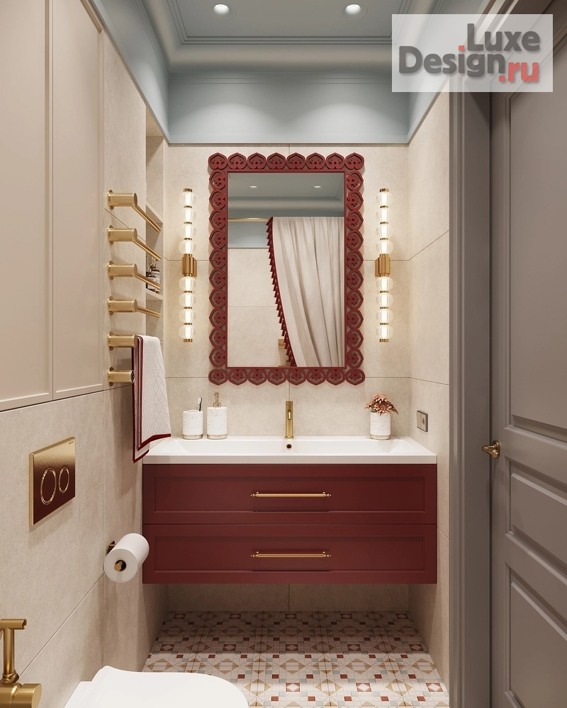 Дизайн интерьера двухкомнатной квартиры "Русский авангард " (фото 27)