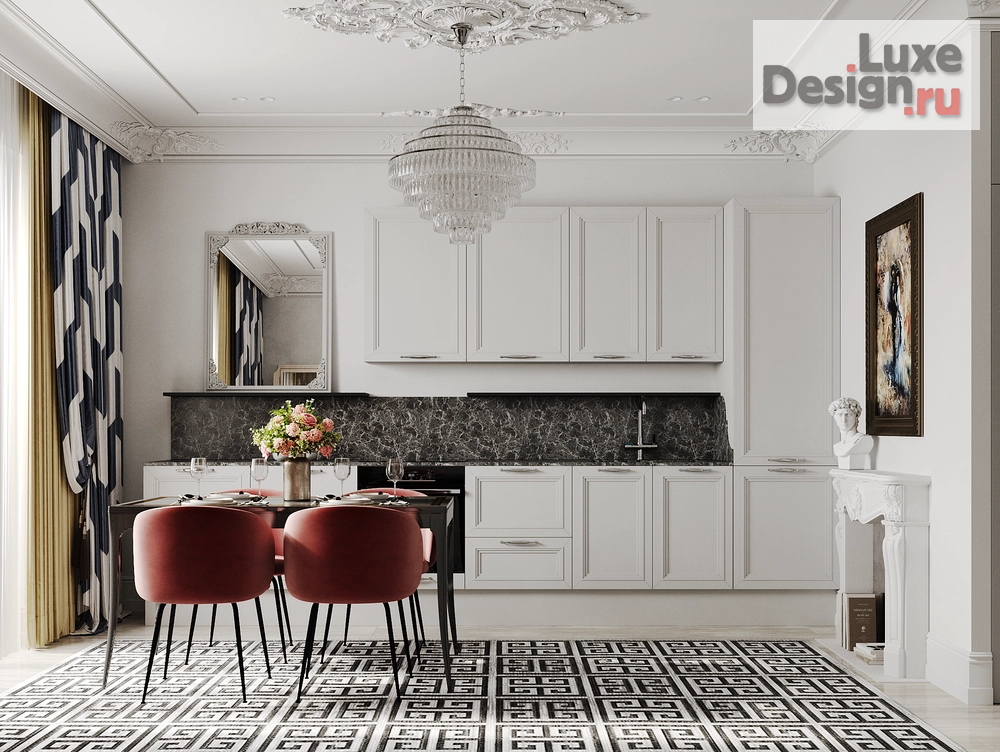 Дизайн интерьера двухкомнатной квартиры "Проект интерьера ЖК. Современник" (фото 5)