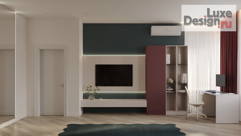 Дизайн интерьера коттеджа "кп Планета" (фото 10)