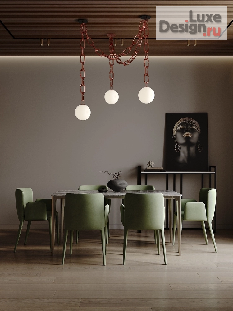 Дизайн интерьера четырехкомнатной квартиры "Город Новосибирск, ул. Некрасова, 45" (фото 3)