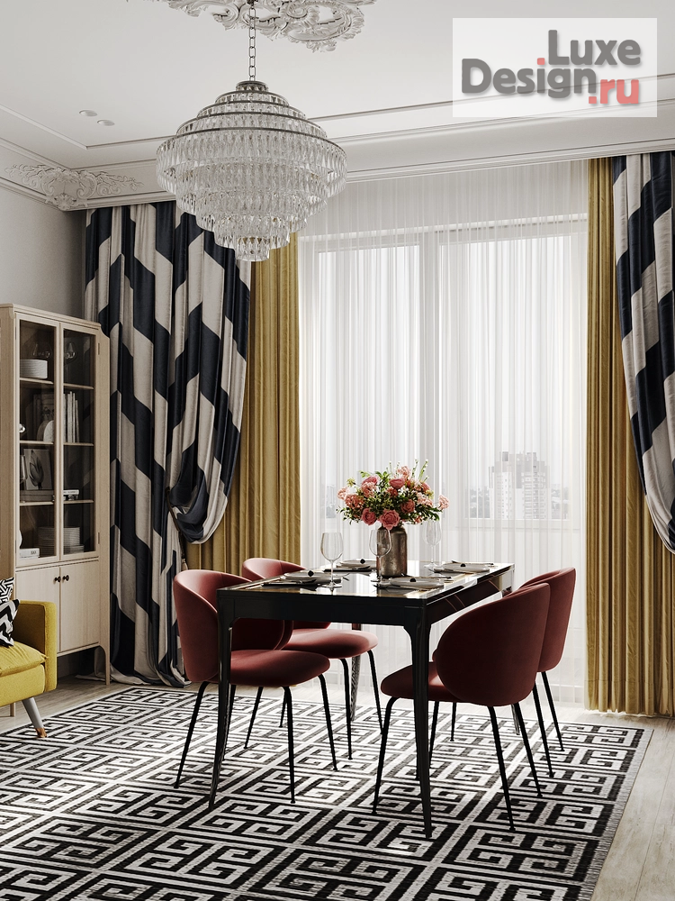 Дизайн интерьера двухкомнатной квартиры "Проект интерьера ЖК. Современник" (фото 2)