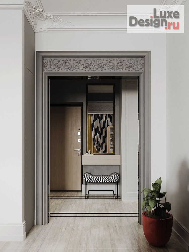 Дизайн интерьера двухкомнатной квартиры "Проект интерьера ЖК. Современник" (фото 4)