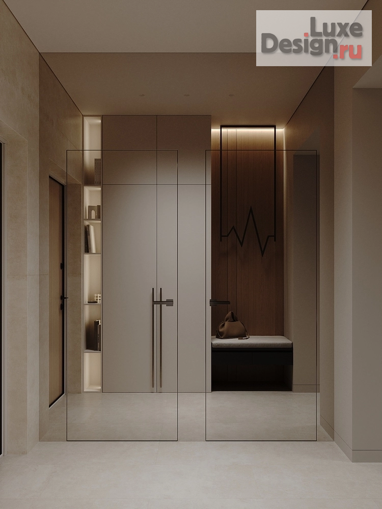 Дизайн интерьера четырехкомнатной квартиры "Город Новосибирск, ул. Некрасова, 45" (фото 7)