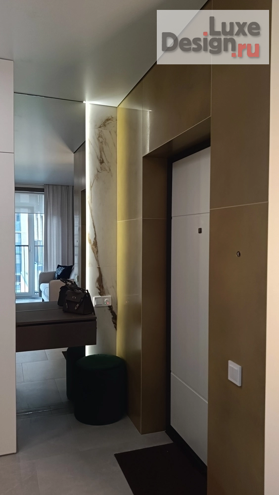 Дизайн интерьера трехкомнатной квартиры "Интерьер квартиры Расцветай на крсном" (фото 7)