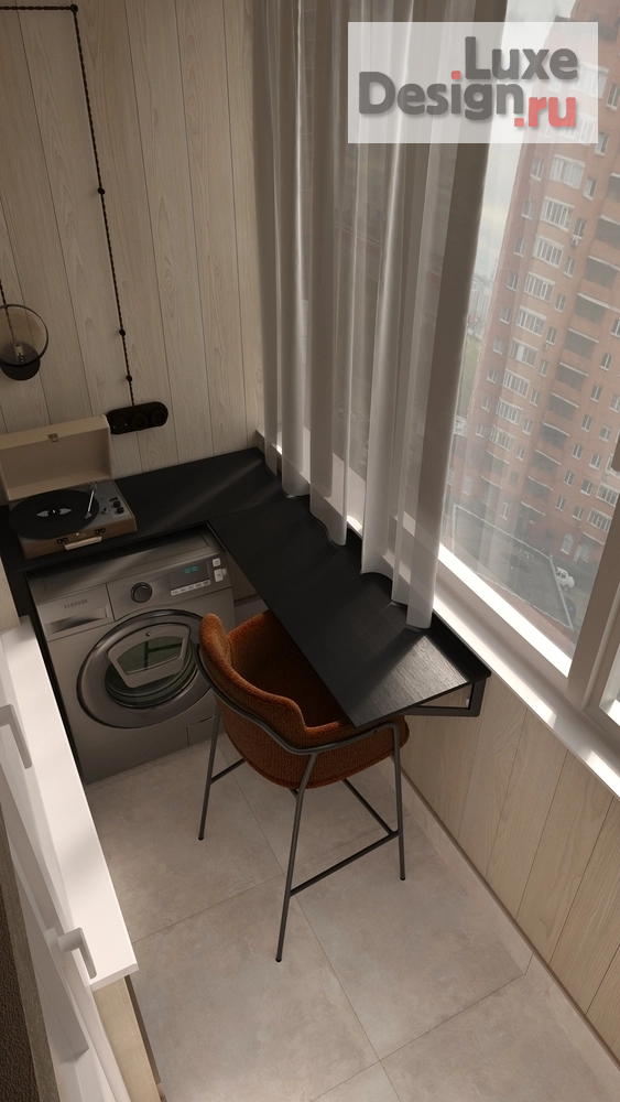 Дизайн интерьера однокомнатной квартиры "Проект Котельники" (фото 10)