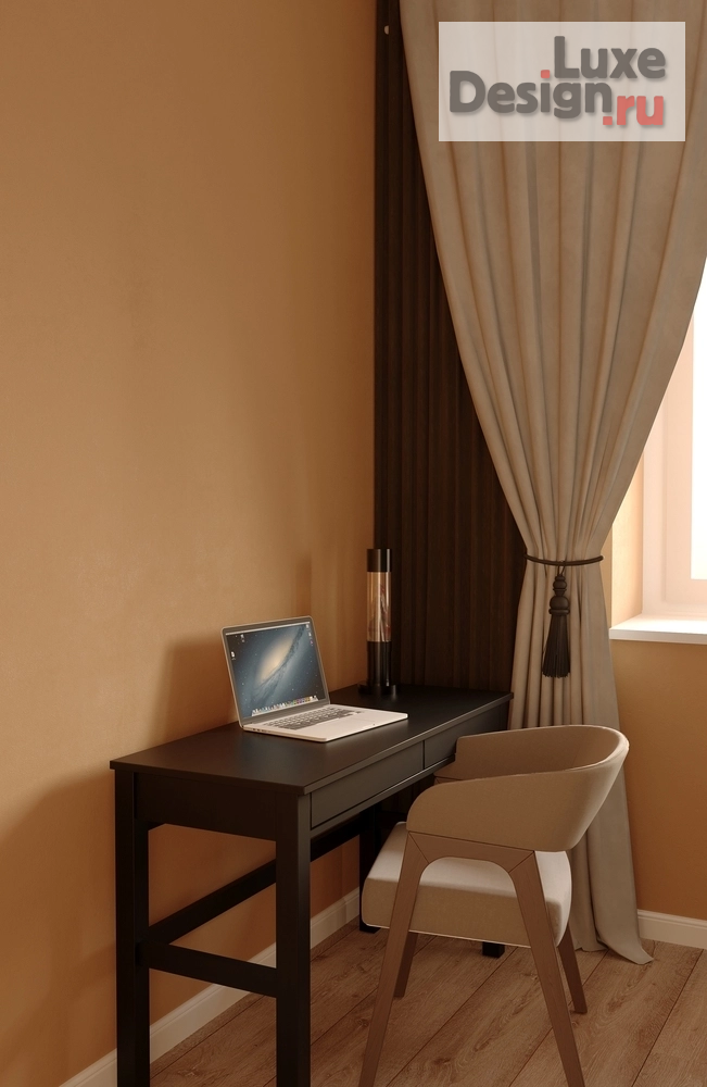 Дизайн интерьера однокомнатной квартиры "Проект Котельники" (фото 12)