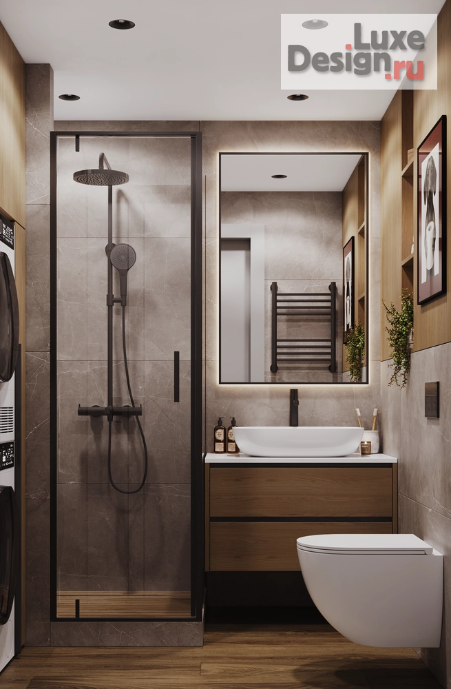 Дизайн интерьера однокомнатной квартиры "ЖК Кронштадтский 9 " (фото 14)