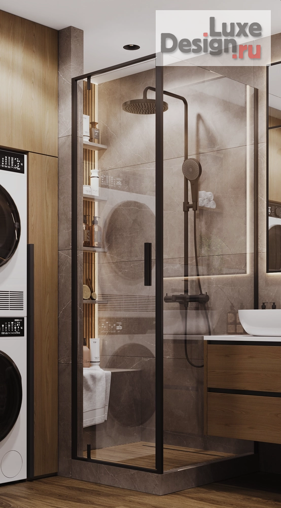 Дизайн интерьера однокомнатной квартиры "ЖК Кронштадтский 9 " (фото 17)