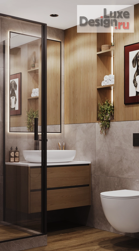 Дизайн интерьера однокомнатной квартиры "ЖК Кронштадтский 9 " (фото 18)