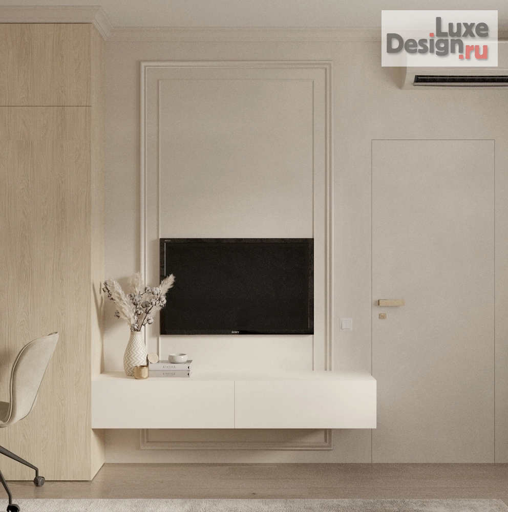 Дизайн интерьера трехкомнатной квартиры ""Акварельные сны" - дизайн-проект трехкомнатной квартиры в Москве " (фото 14)