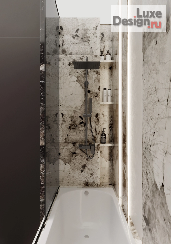 Дизайн интерьера двухкомнатной квартиры "ЖК NEVA HAUS" (фото 12)