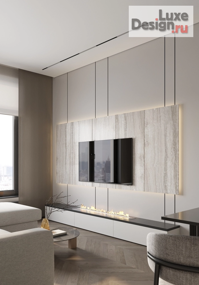 Дизайн интерьера двухкомнатной квартиры "ЖК NEVA HAUS" (фото 4)