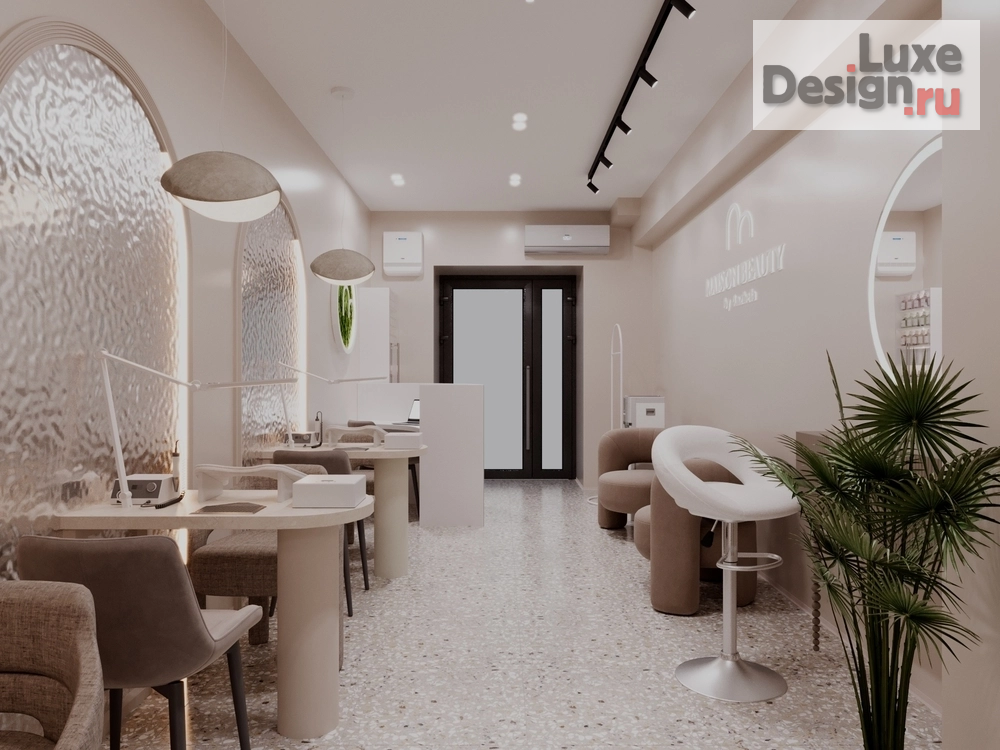 Дизайн интерьера салона красоты "Студия маникюра Maison Beauty" (фото 3)