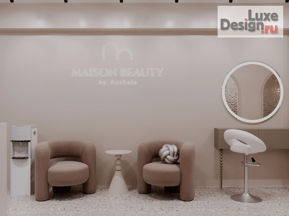 Дизайн интерьера салона красоты "Студия маникюра Maison Beauty" (фото 5)