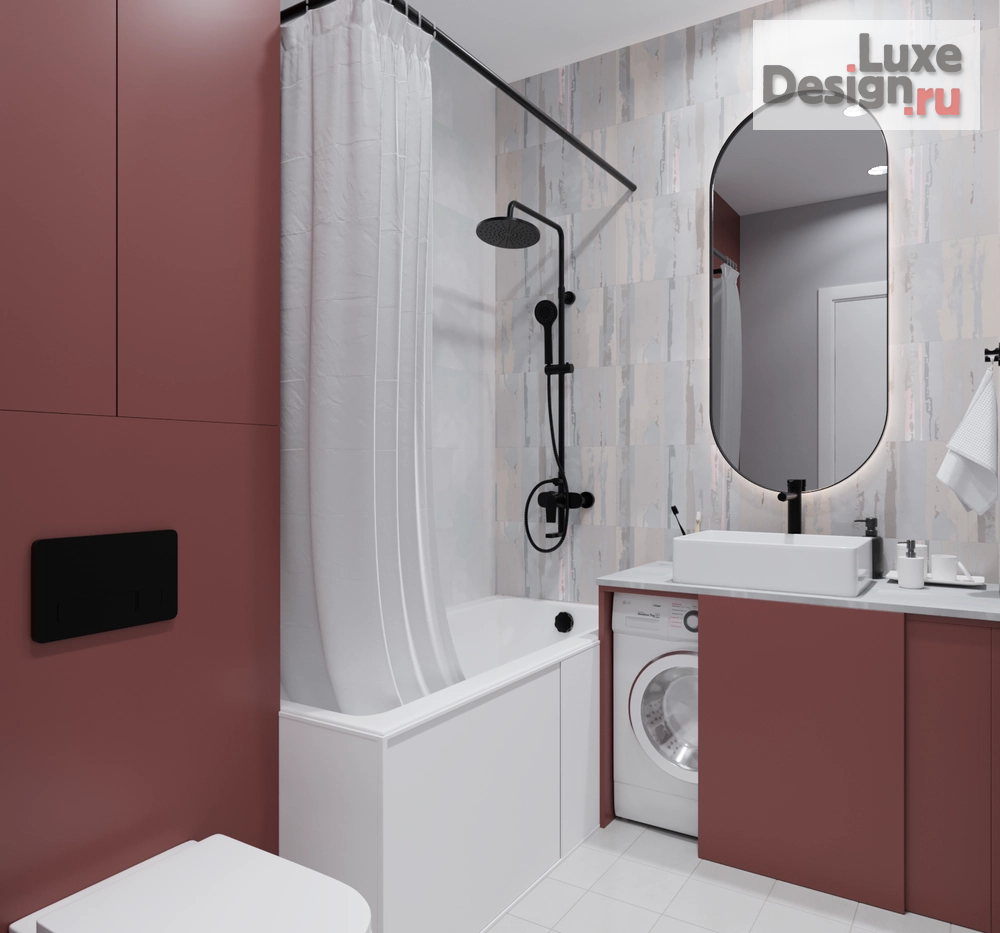 Дизайн интерьера однокомнатной квартиры "Из однушки в трешку" (фото 28)