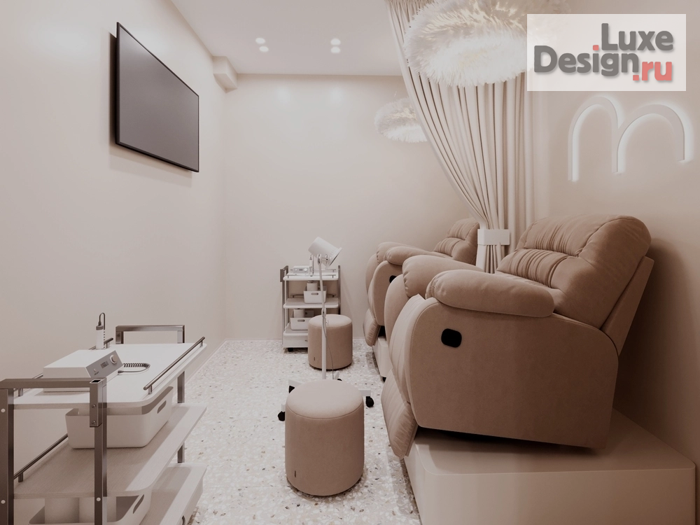 Дизайн интерьера салона красоты "Студия маникюра Maison Beauty" (фото 14)