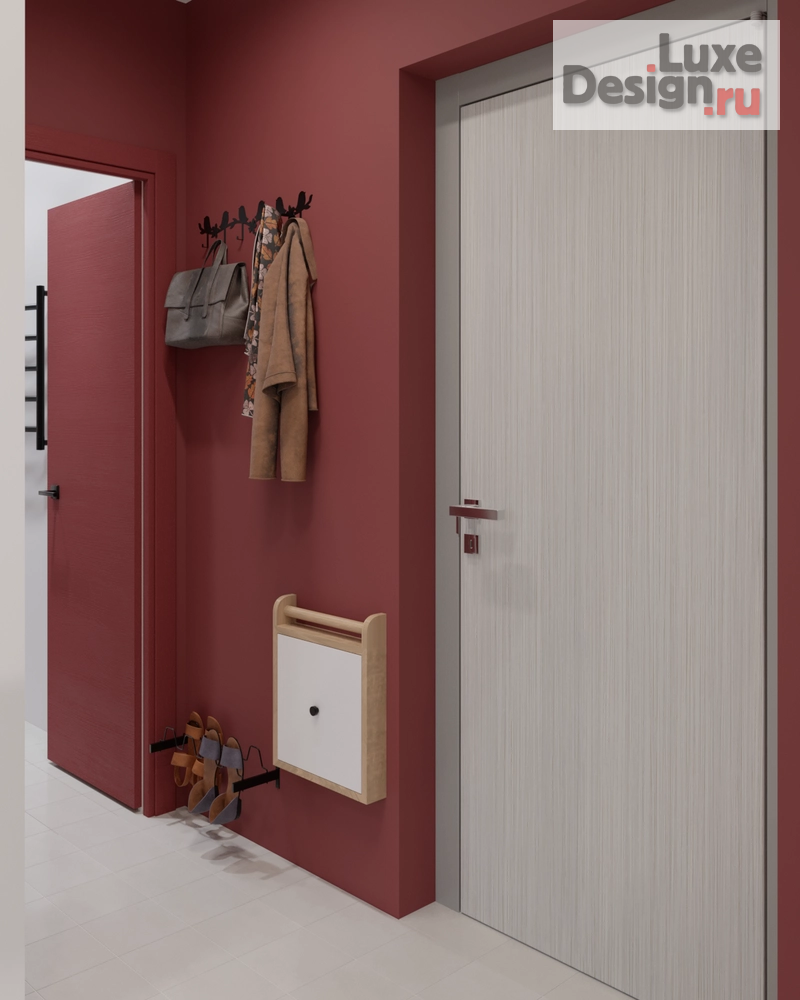 Дизайн интерьера однокомнатной квартиры "Из однушки в трешку" (фото 9) от дизайнера Степанова Оксана Александровна Дизайн интерьера однокомнатной квартиры "Из однушки в трешку" (фото 9)