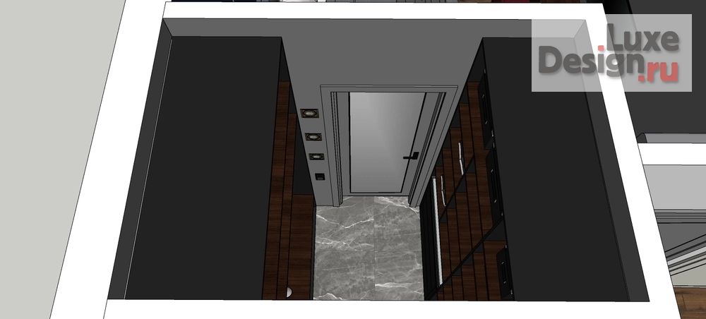 Дизайн интерьера трехкомнатной квартиры "ЖК Level Мичуринский" (фото 31)