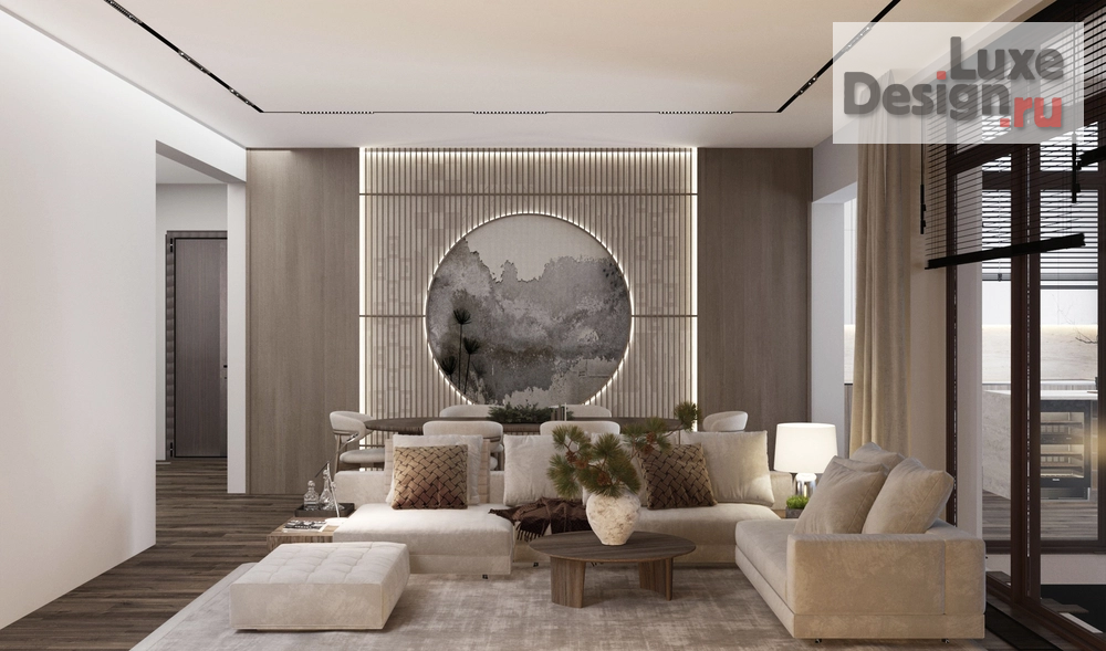 Дизайн интерьера загородного дома "Дизайн интерьера частного дома в п.Малаховка" (фото 3)