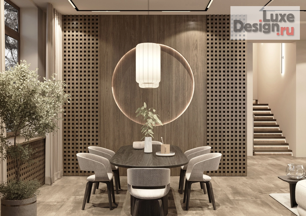 Дизайн интерьера загородного дома "Дизайн загородного дома в Чехове" (фото 4)