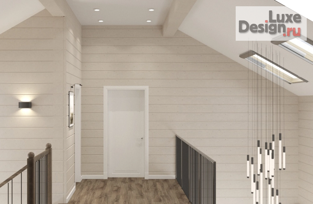 Дизайн интерьера загородного дома "Дизайн загородного дома в КП "Лесная сказка"" (фото 19)