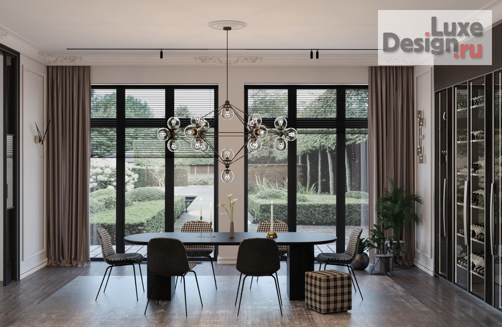 Дизайн интерьера загородного дома "Загородный дом на Новорижском шоссе" (фото 5)