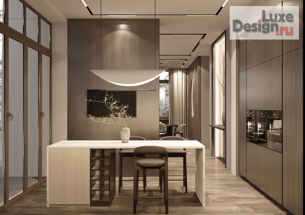 Дизайн интерьера загородного дома "Дизайн загородного дома в Чехове" (фото 8)