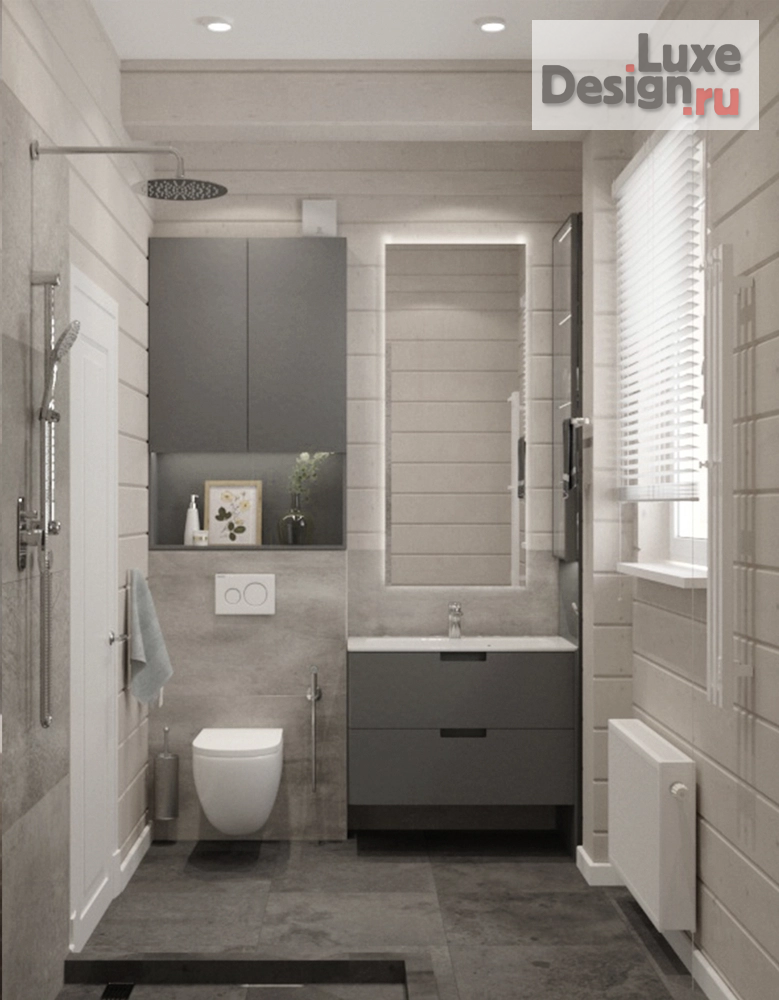 Дизайн интерьера загородного дома "Дизайн загородного дома в КП "Лесная сказка"" (фото 15)