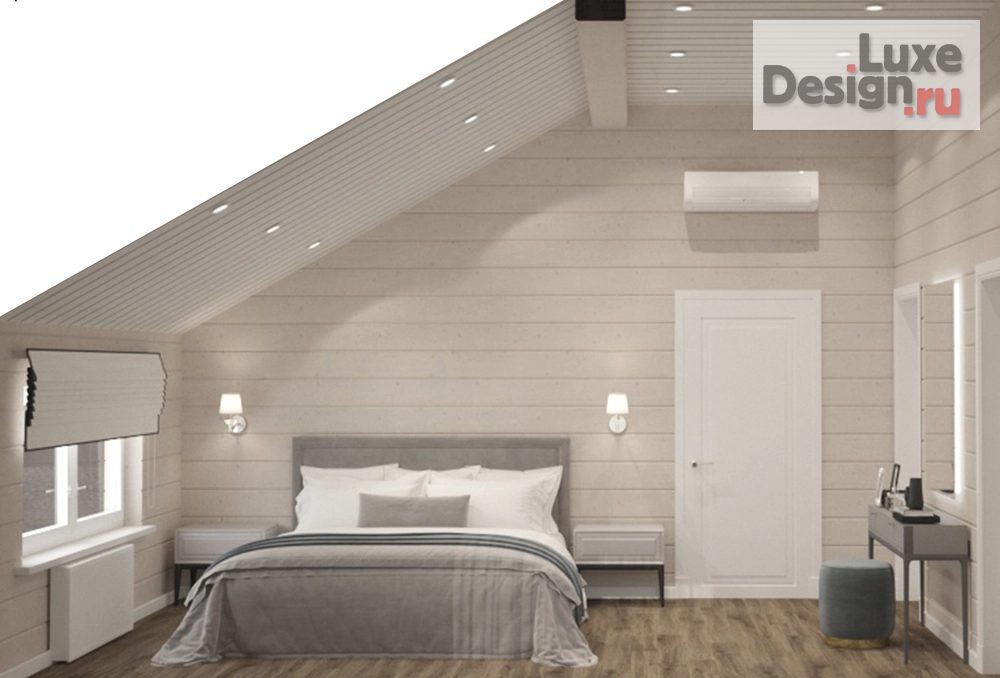 Дизайн интерьера загородного дома "Дизайн загородного дома в КП "Лесная сказка"" (фото 21)