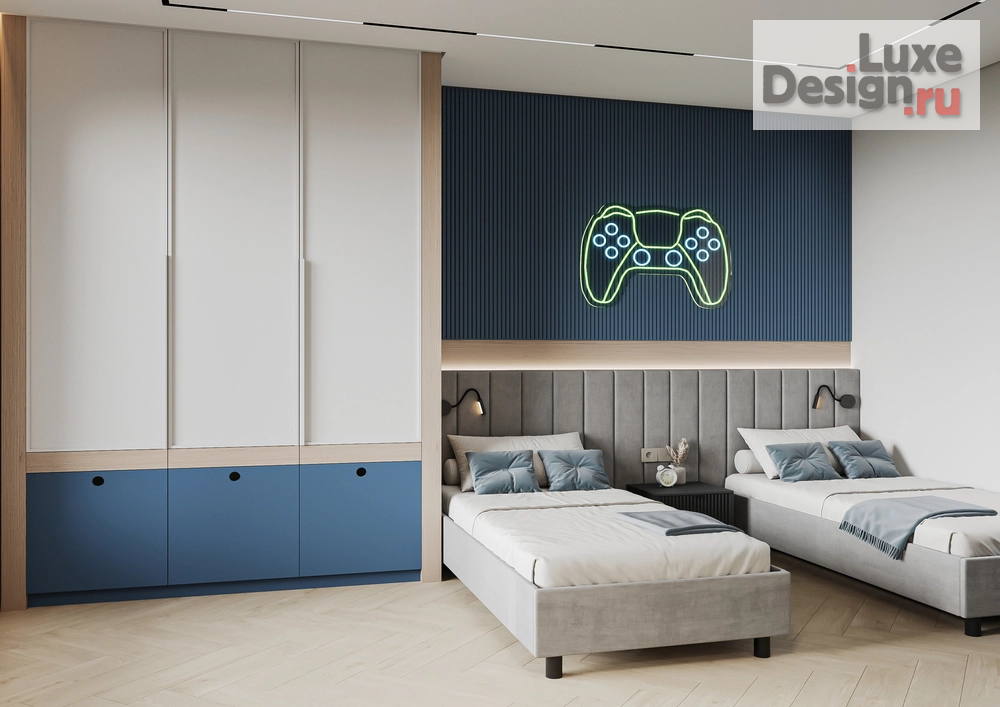 Дизайн интерьера двухкомнатной квартиры "ЖК Событие Светлое" (фото 14)