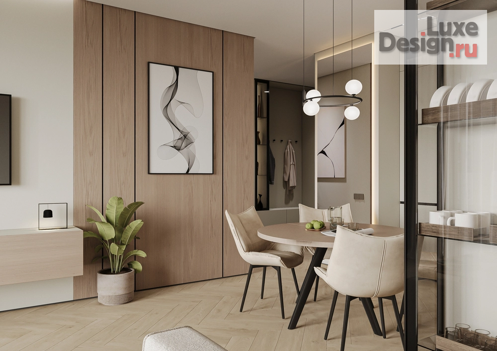 Дизайн интерьера двухкомнатной квартиры "ЖК Событие Светлое" (фото 16)