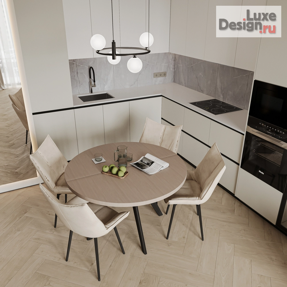 Дизайн интерьера двухкомнатной квартиры "ЖК Событие Светлое" (фото 18)