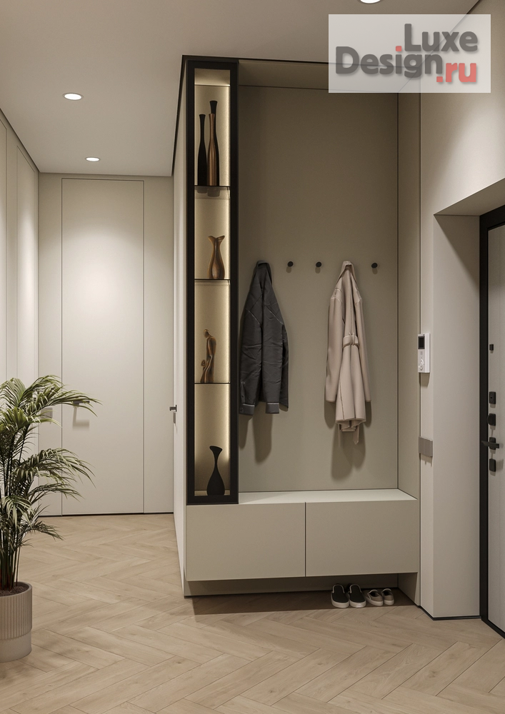 Дизайн интерьера двухкомнатной квартиры "ЖК Событие Светлое" (фото 19)