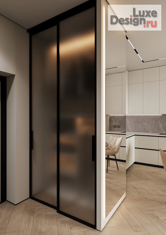 Дизайн интерьера двухкомнатной квартиры "ЖК Событие Светлое" (фото 20)