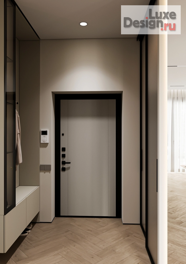 Дизайн интерьера двухкомнатной квартиры "ЖК Событие Светлое" (фото 22)