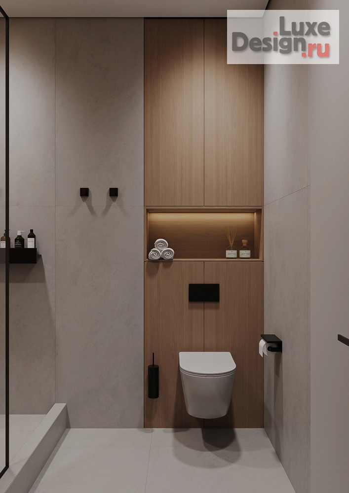 Дизайн интерьера двухкомнатной квартиры "ЖК Событие Светлое" (фото 3)