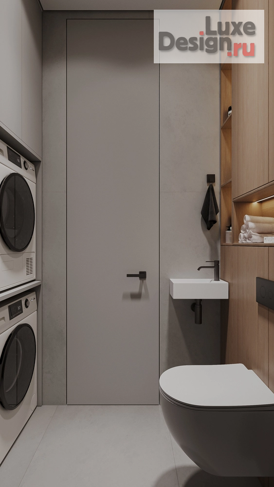 Дизайн интерьера двухкомнатной квартиры "ЖК Событие Светлое" (фото 9)