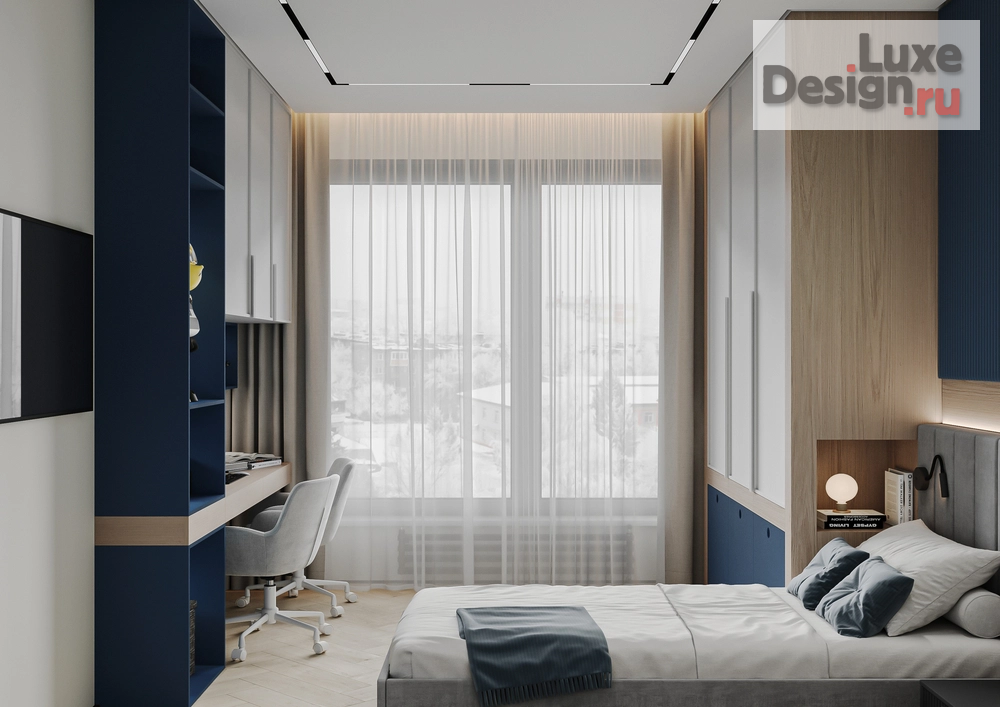 Дизайн интерьера двухкомнатной квартиры "ЖК Событие Светлое" (фото 10)